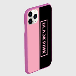 Чехол iPhone 11 Pro матовый BLACKPINK, цвет: 3D-фиолетовый — фото 2