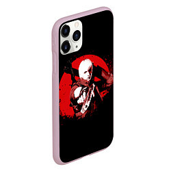 Чехол iPhone 11 Pro матовый Кровавый Данте, цвет: 3D-розовый — фото 2