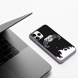 Чехол iPhone 11 Pro матовый Sparda, цвет: 3D-серый — фото 2