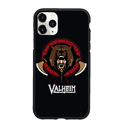 Чехол iPhone 11 Pro матовый Valheim Viking Bear