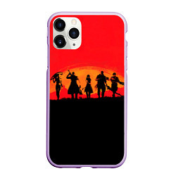 Чехол iPhone 11 Pro матовый DMC x RDR, цвет: 3D-сиреневый