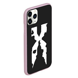 Чехол iPhone 11 Pro матовый The X, цвет: 3D-розовый — фото 2