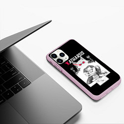 Чехол iPhone 11 Pro матовый Katharsis Beastars, цвет: 3D-розовый — фото 2
