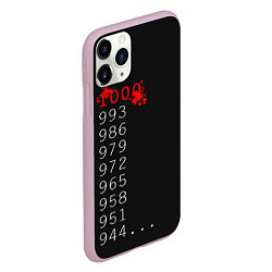 Чехол iPhone 11 Pro матовый 1000 - 7 Tokyo Ghoul, цвет: 3D-розовый — фото 2