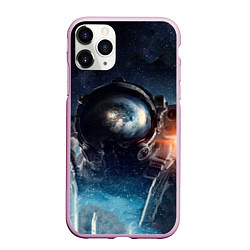 Чехол iPhone 11 Pro матовый Космонавт