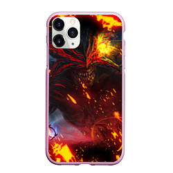 Чехол iPhone 11 Pro матовый Path of Exile Fire Demon Z