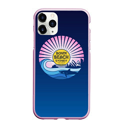 Чехол iPhone 11 Pro матовый Bondi Beach Sydney