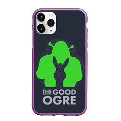 Чехол iPhone 11 Pro матовый Shrek: Im good ogre