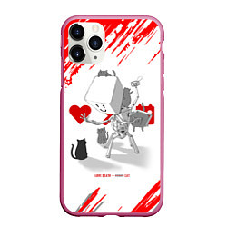 Чехол iPhone 11 Pro матовый Love, Death and Cats Любов, смерть и котики Z