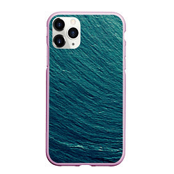 Чехол iPhone 11 Pro матовый Endless Sea, цвет: 3D-розовый