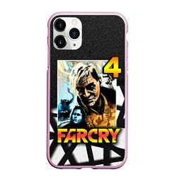 Чехол iPhone 11 Pro матовый FARCRY 4 Пэйган Мин, цвет: 3D-розовый