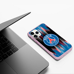 Чехол iPhone 11 Pro матовый PSG, цвет: 3D-розовый — фото 2