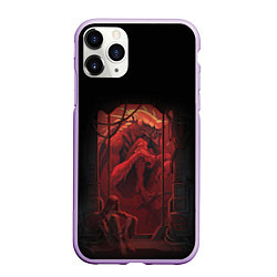 Чехол iPhone 11 Pro матовый Love, Death and Robots Khanivore спина Z