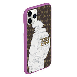 Чехол iPhone 11 Pro матовый Cowboy Bebop Louis Vuitton, цвет: 3D-фиолетовый — фото 2