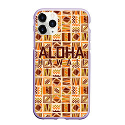 Чехол iPhone 11 Pro матовый АЛОХА ГАВАЙИ, ALOHA, SUMMER