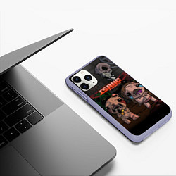 Чехол iPhone 11 Pro матовый The Binding of Isaac Жертвоприношение Исаака Z, цвет: 3D-светло-сиреневый — фото 2