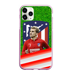 Чехол iPhone 11 Pro матовый Антуан Гризманн Antoine Griezmann спина Z