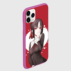 Чехол iPhone 11 Pro матовый Kaguya Love, цвет: 3D-фиолетовый — фото 2
