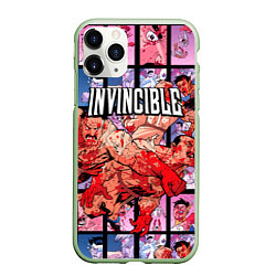 Чехол iPhone 11 Pro матовый Неуязвимый Invincible