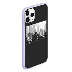 Чехол iPhone 11 Pro матовый Kusanagi, цвет: 3D-светло-сиреневый — фото 2