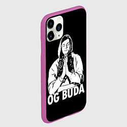 Чехол iPhone 11 Pro матовый OG Buda, цвет: 3D-фиолетовый — фото 2