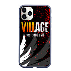 Чехол iPhone 11 Pro матовый RESIDENT EVIL 8 VILLAGE, цвет: 3D-серый