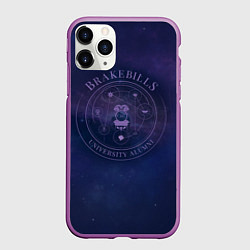 Чехол iPhone 11 Pro матовый Brakebills University Alumni, цвет: 3D-фиолетовый