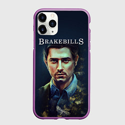 Чехол iPhone 11 Pro матовый Elliot Brakebills, цвет: 3D-фиолетовый