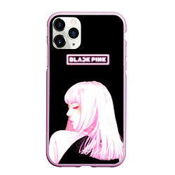 Чехол iPhone 11 Pro матовый Лиса БП, цвет: 3D-розовый