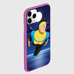 Чехол iPhone 11 Pro матовый Марк Грэйсон Неуязвимый, цвет: 3D-фиолетовый — фото 2