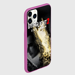 Чехол iPhone 11 Pro матовый Dying Light 2 Deluxe, цвет: 3D-фиолетовый — фото 2