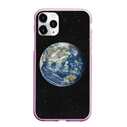 Чехол iPhone 11 Pro матовый ПланеТа ЗемЛя, цвет: 3D-розовый
