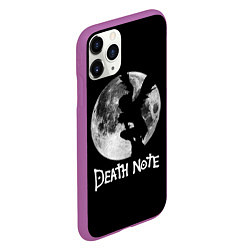 Чехол iPhone 11 Pro матовый Мрачный Рюк Death Note, цвет: 3D-фиолетовый — фото 2