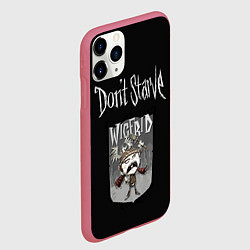 Чехол iPhone 11 Pro матовый Wigfrid, цвет: 3D-малиновый — фото 2