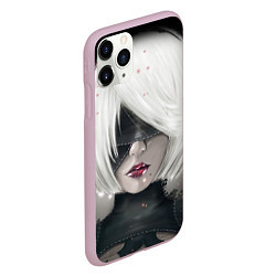 Чехол iPhone 11 Pro матовый YoRHa Nier Z, цвет: 3D-розовый — фото 2