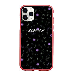 Чехол iPhone 11 Pro матовый Blossom, цвет: 3D-красный