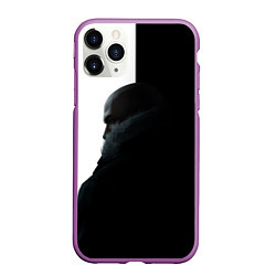 Чехол iPhone 11 Pro матовый Winter Hitman, цвет: 3D-фиолетовый