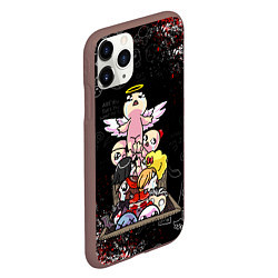 Чехол iPhone 11 Pro матовый The Binding of Isaac ИСААК, цвет: 3D-коричневый — фото 2