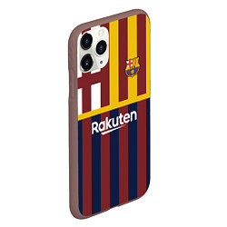 Чехол iPhone 11 Pro матовый BARCELONA FC БАРСЕЛОНА ФК BARCA, цвет: 3D-коричневый — фото 2