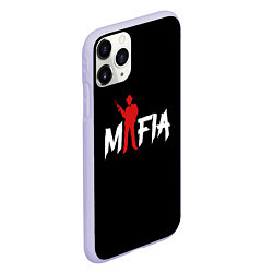 Чехол iPhone 11 Pro матовый Mafia, цвет: 3D-светло-сиреневый — фото 2