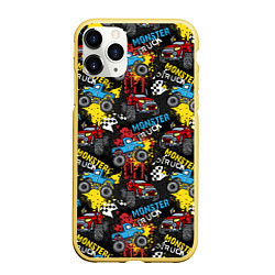 Чехол iPhone 11 Pro матовый MONSTER TRUCK