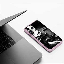 Чехол iPhone 11 Pro матовый 2B Nier: Automata, цвет: 3D-розовый — фото 2