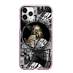 Чехол iPhone 11 Pro матовый The Big Lebowski, цвет: 3D-розовый