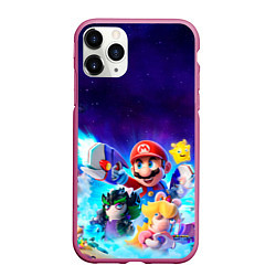 Чехол iPhone 11 Pro матовый Mario Rabbids