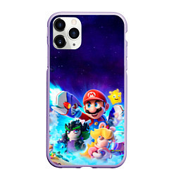 Чехол iPhone 11 Pro матовый Mario Rabbids