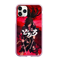 Чехол iPhone 11 Pro матовый Dororo Poster Дороро Постер Z, цвет: 3D-розовый