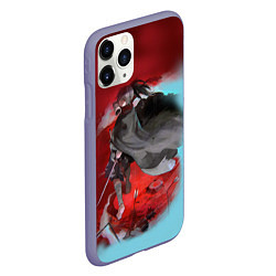 Чехол iPhone 11 Pro матовый ХЯККИМАРУ ДОРОРО DORORO, цвет: 3D-серый — фото 2