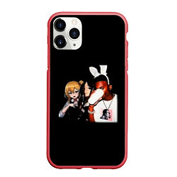 Чехол iPhone 11 Pro матовый Gangsta kaguya