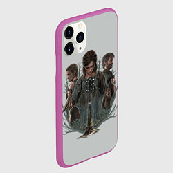 Чехол iPhone 11 Pro матовый Hard story, цвет: 3D-фиолетовый — фото 2
