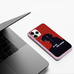 Чехол iPhone 11 Pro матовый Cowboy Bebop - Spike, цвет: 3D-розовый — фото 2